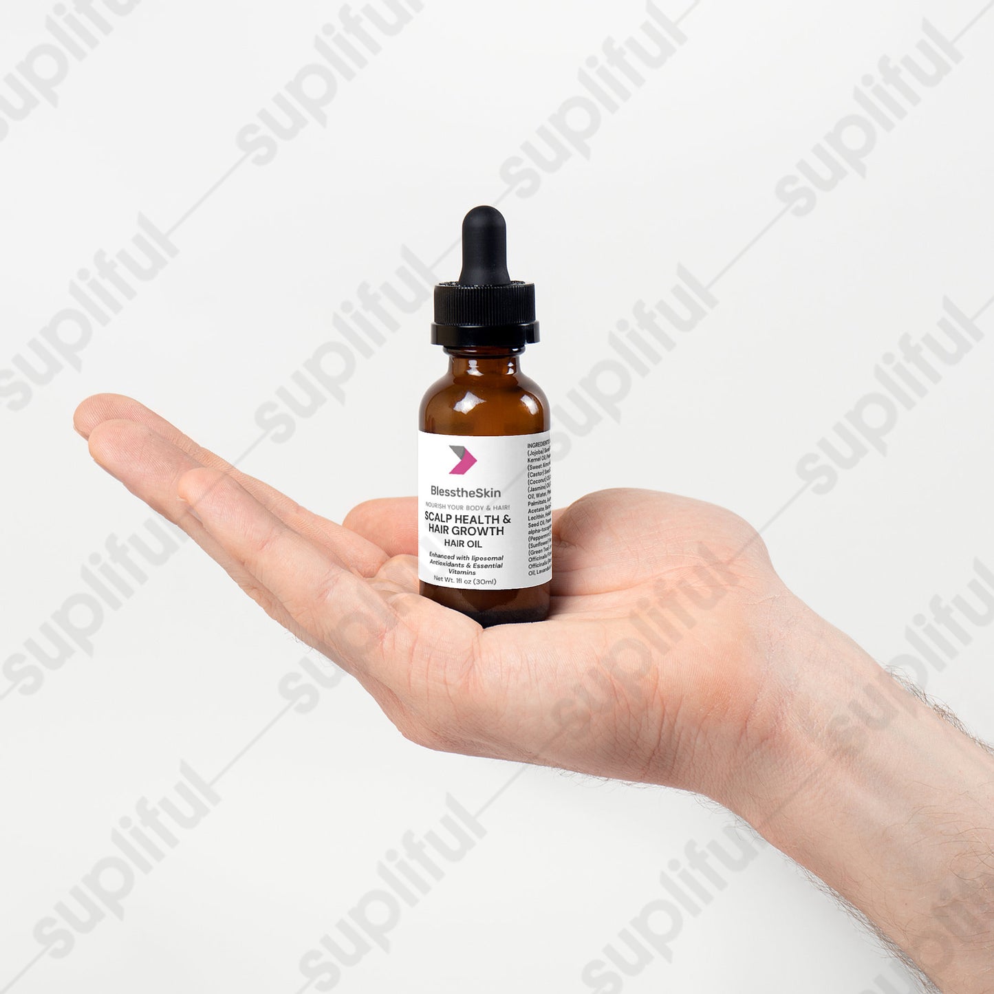 Hair Growth Oil with Vitamin C(Retinol)