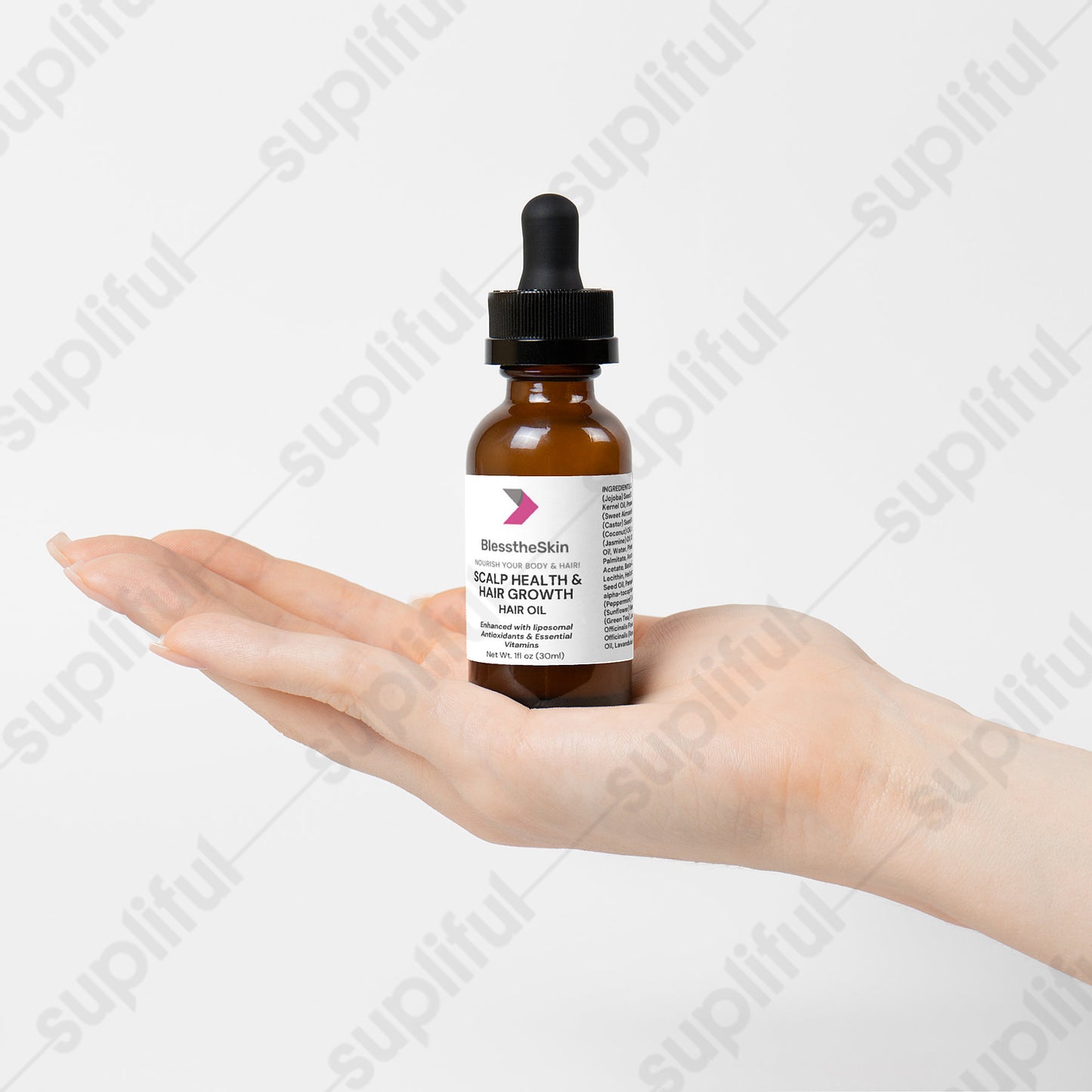 Hair Growth Oil with Vitamin C(Retinol)