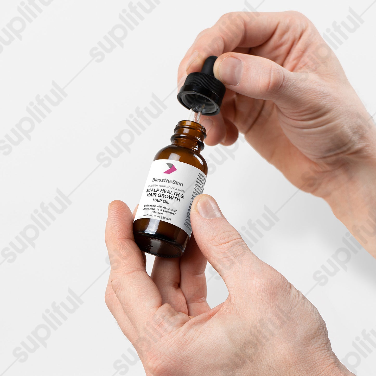 Hair Growth Oil with Vitamin C(Retinol)