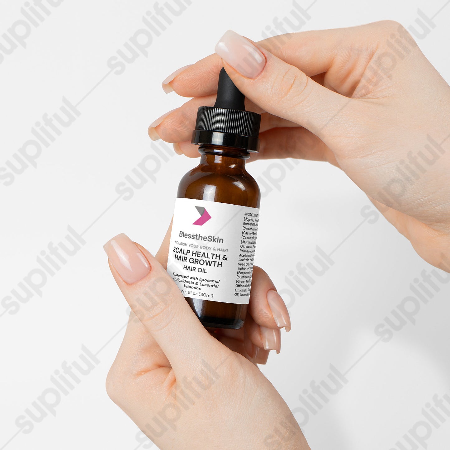 Hair Growth Oil with Vitamin C(Retinol)