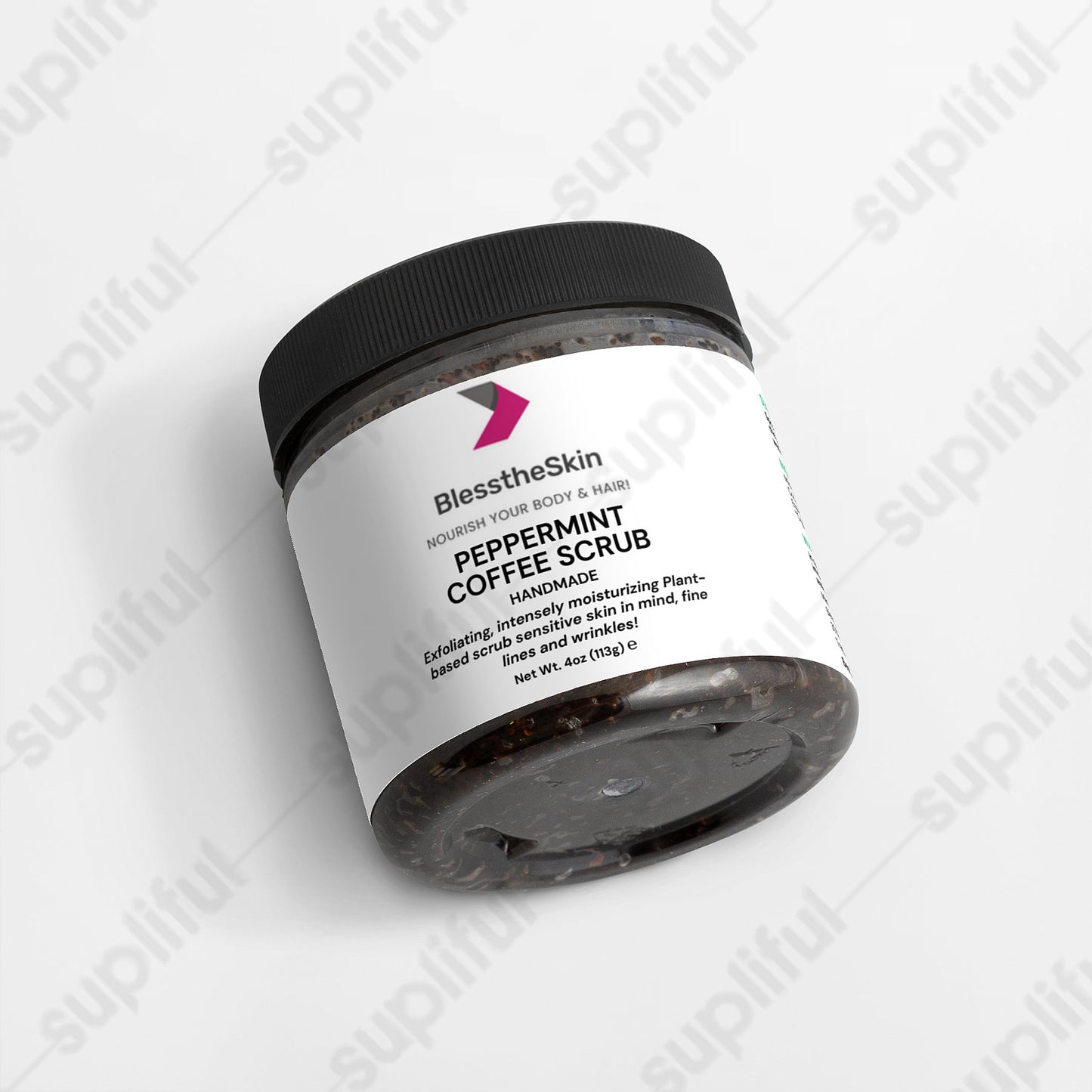 Peppermint Coffee Scrub