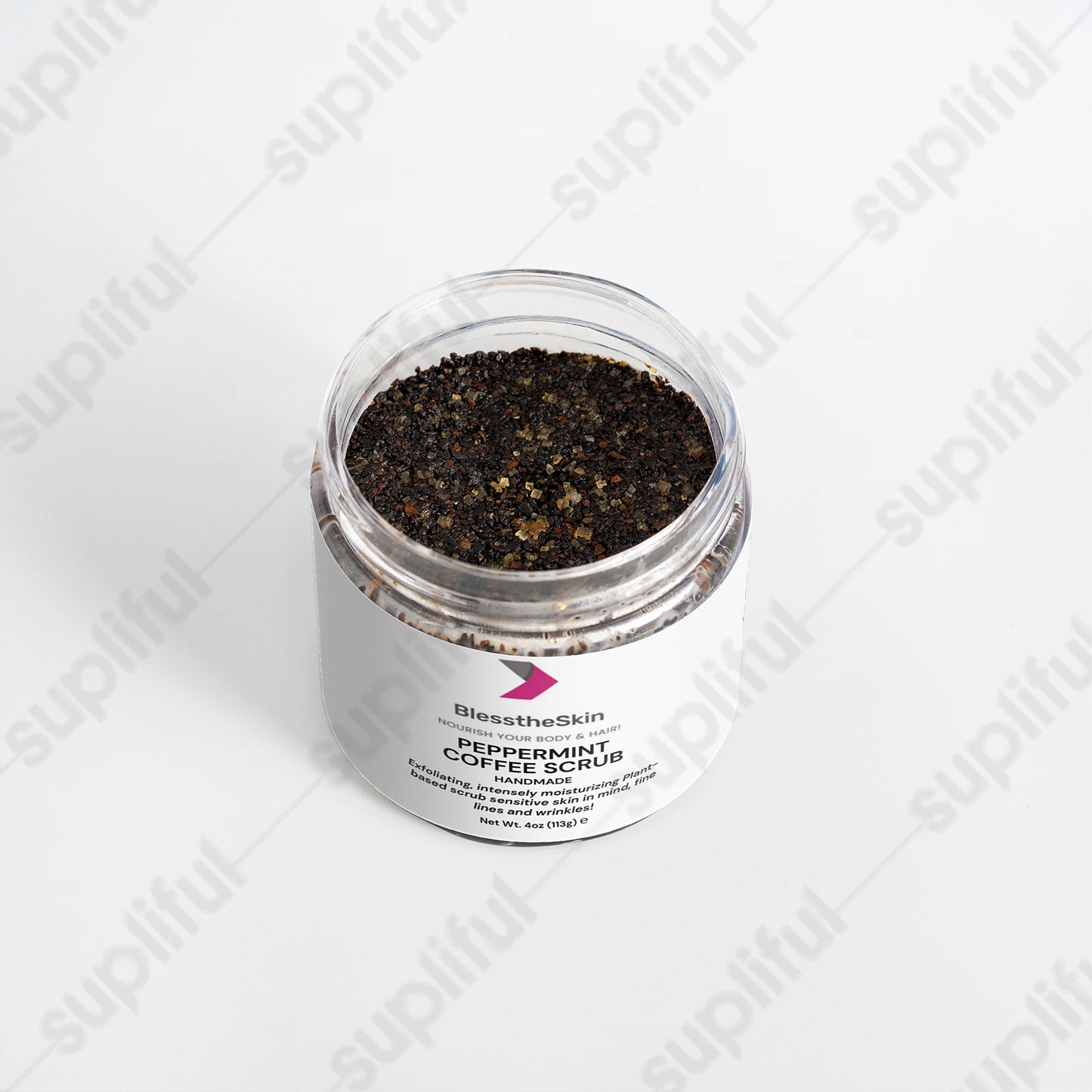 Peppermint Coffee Scrub