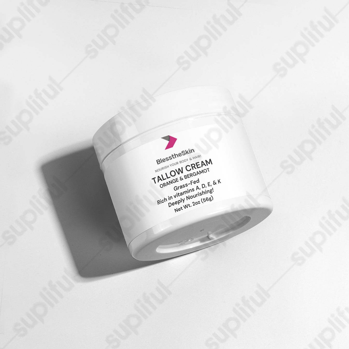 Tallow Cream Orange & Bergamot