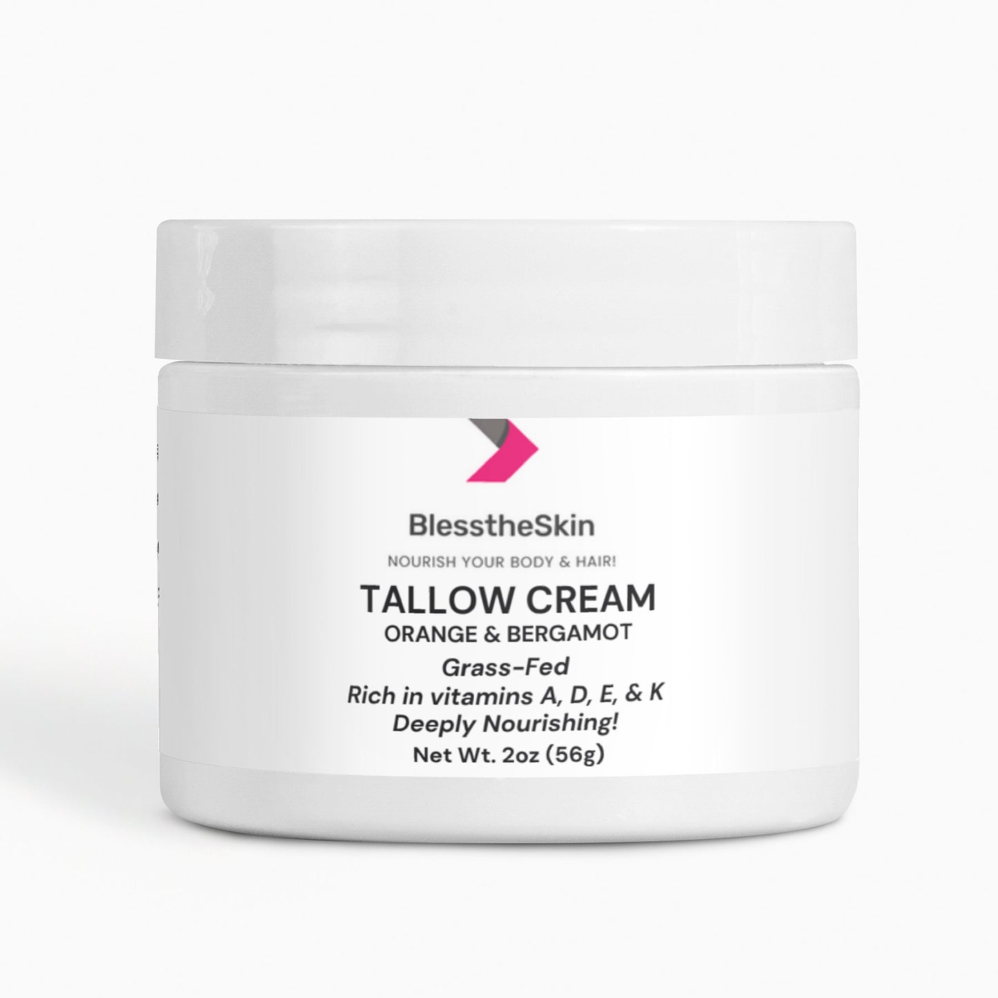 Tallow Cream Orange & Bergamot