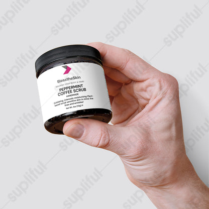 Peppermint Coffee Scrub