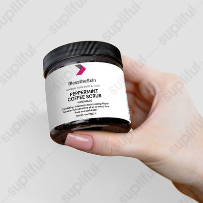 Peppermint Coffee Scrub